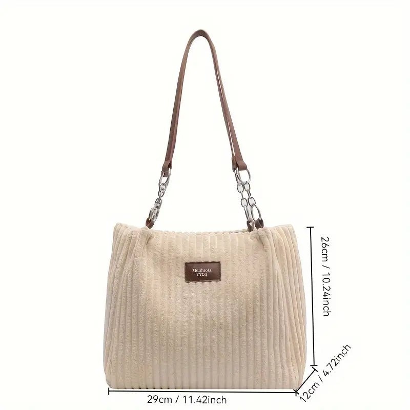 Ahlke – Cord Tote Bag