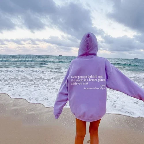 'Dear Person Behind Me' Sweater