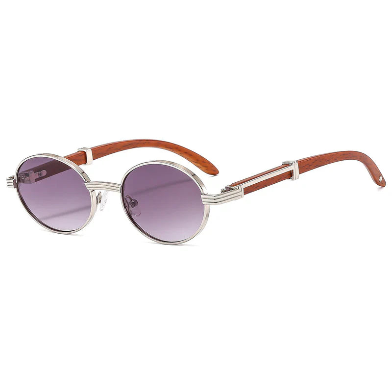 BlissGlow™ – Retro Series Wooden Sunglasses