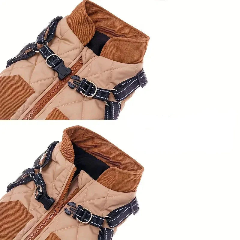Woofly™ | Dog Coat for Rain and Warmth with Fleece Lining