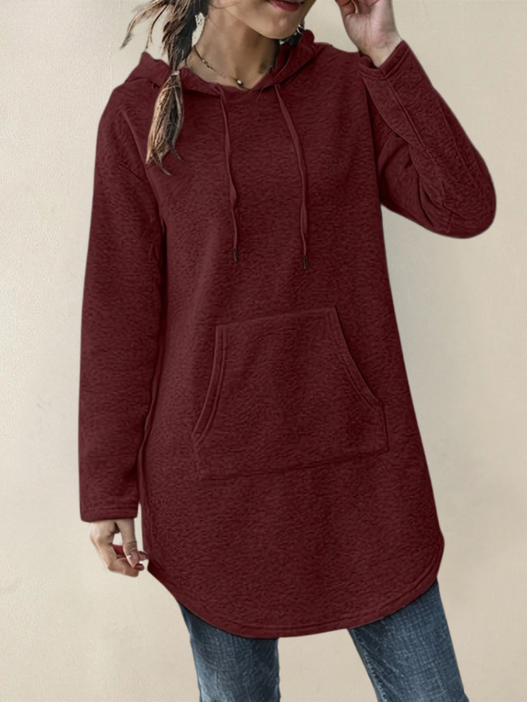 Vilmanya - Hoodie with Front Pocket