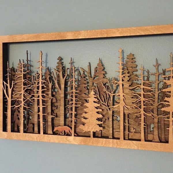 Bosdieren - Handgemaakt Kunst