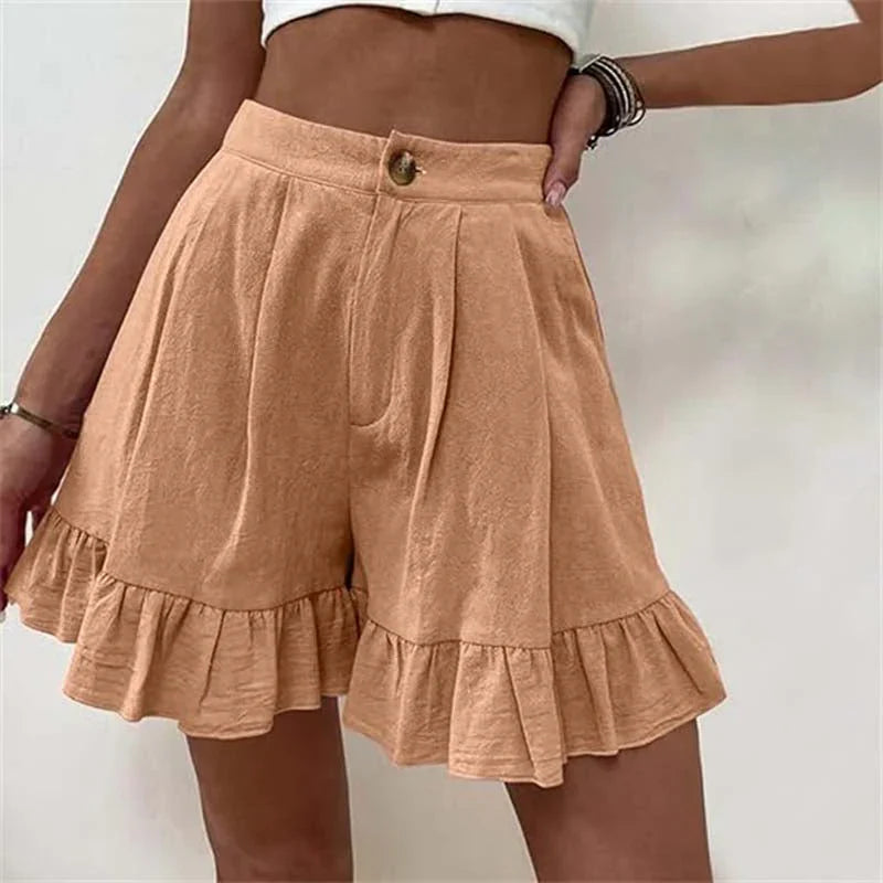 Angela™ - Plain Coloured Shorts