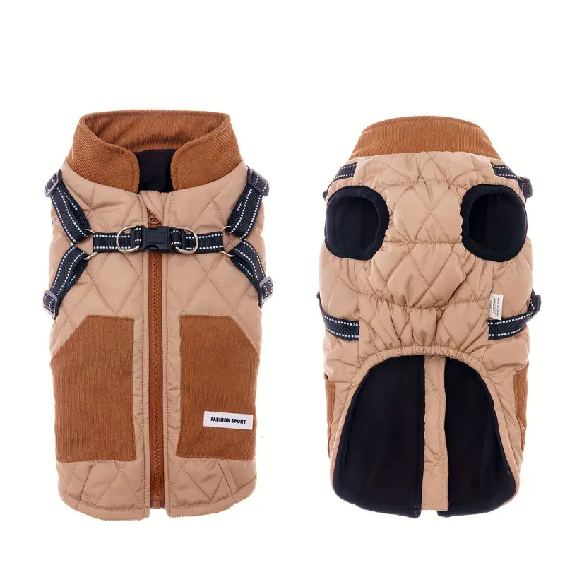 Woofly™ | Dog Coat for Rain and Warmth with Fleece Lining