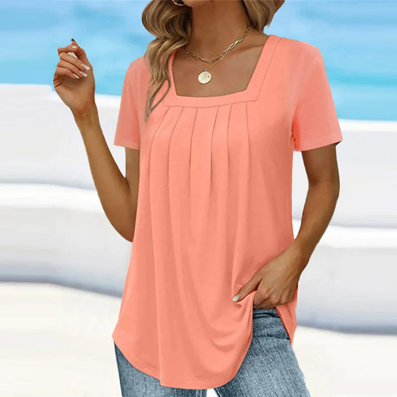 Aracely - Pleated Blouse