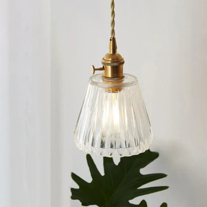 Lampada a sospensione in vetro - OpulentGlow