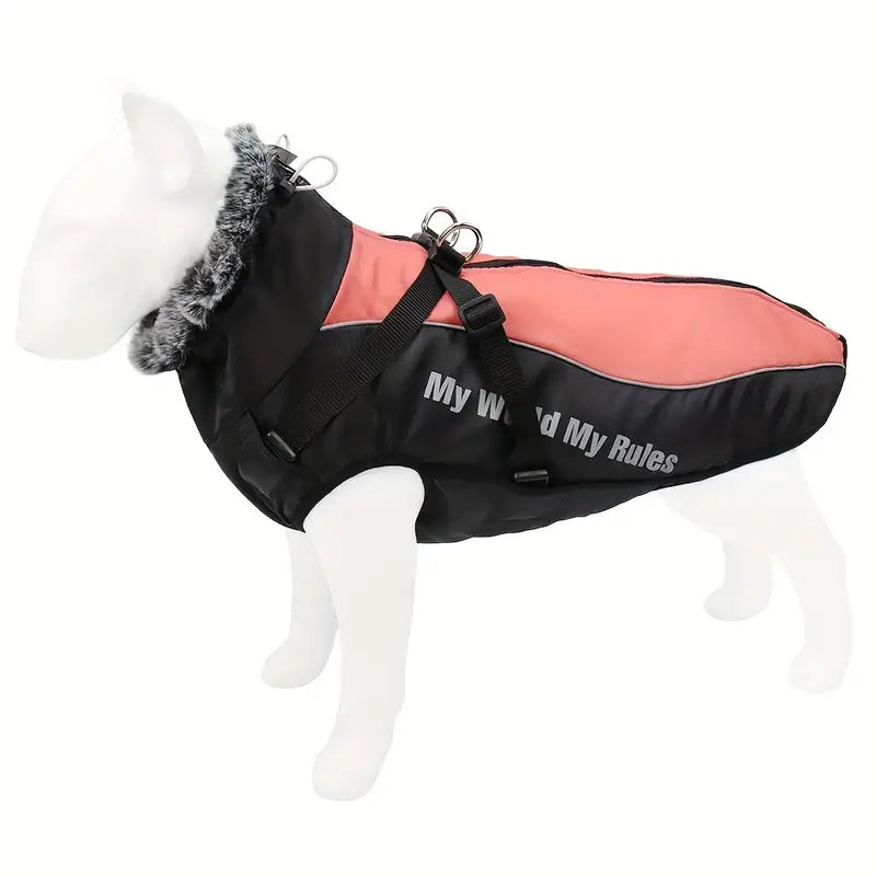 CloudTail™ | Warm Dog Coat with Reflective Details