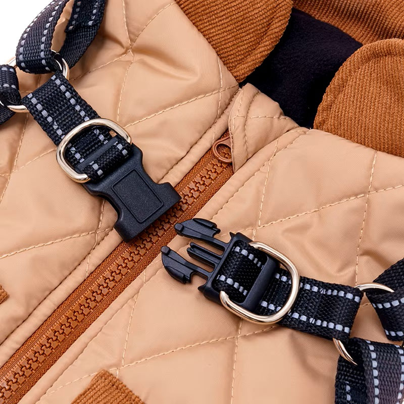 Woofly™ | Dog Coat for Rain and Warmth with Fleece Lining