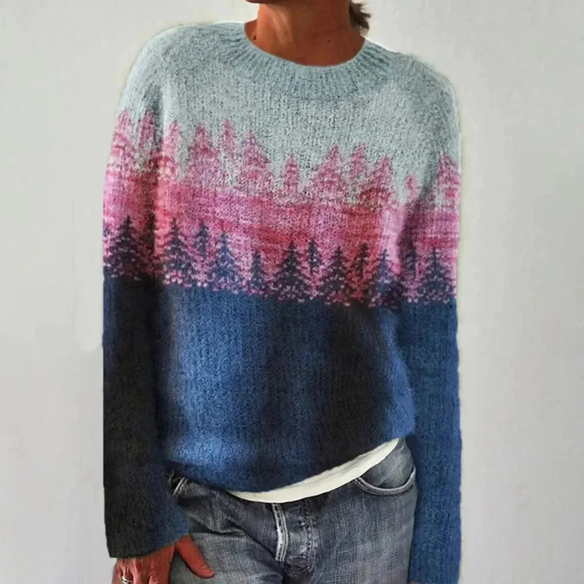 Alicia – Retro Autumn Jumper