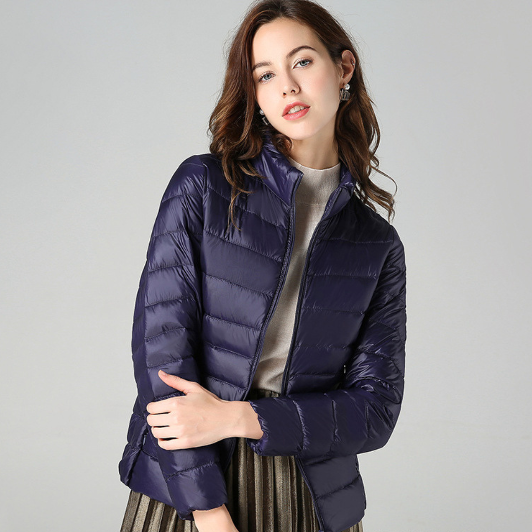 Anuschka – Ultralight Waterproof Jacket with White Duck Feathers
