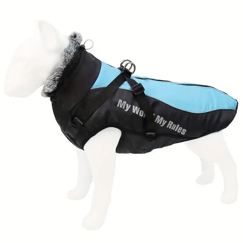 CloudTail™ | Warm Dog Coat with Reflective Details