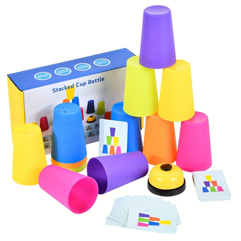 KidzCognitief - Stacking cup puzzle game for cognitive development