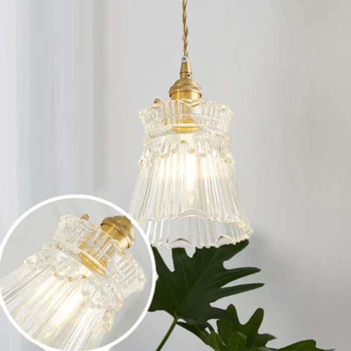 Lampada a sospensione in vetro - OpulentGlow