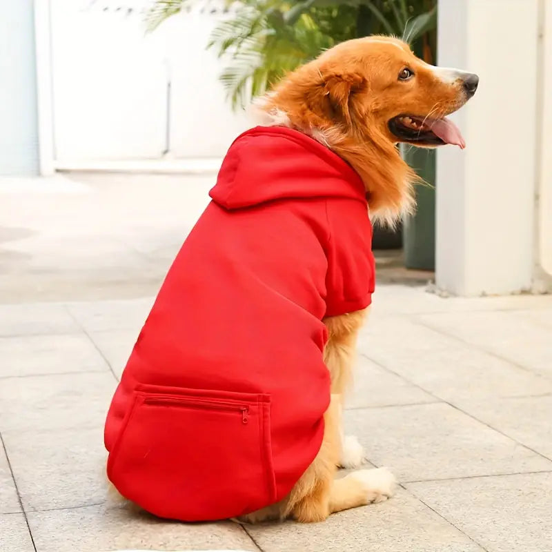 ChillWoof™ | Say goodbye to shivers with this warm hoodie