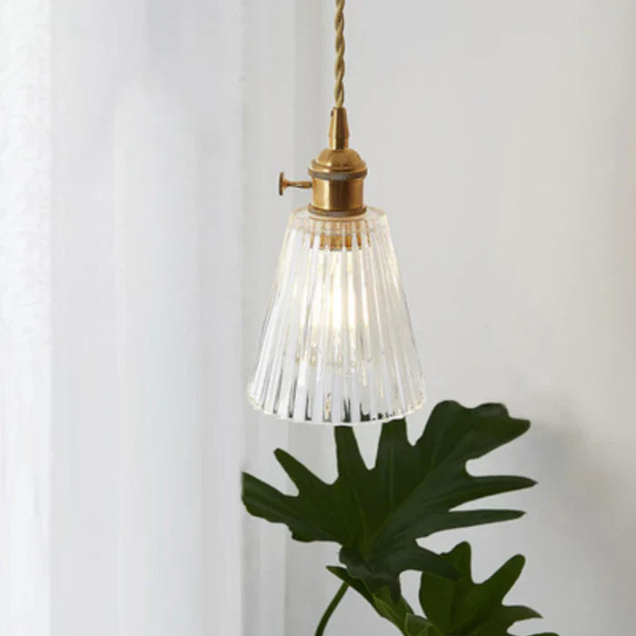 Lampada a sospensione in vetro - OpulentGlow