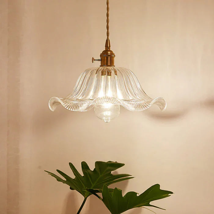 Lampada a sospensione in vetro - OpulentGlow