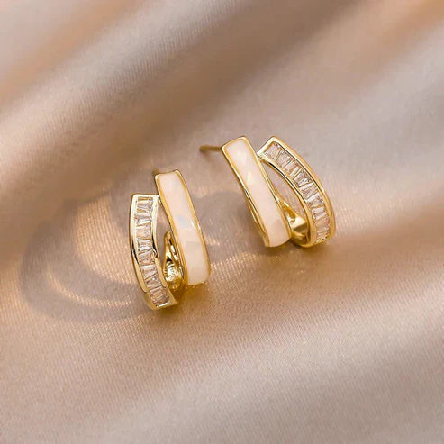 1 +1 Free - Nuria Earrings - 18K Gold
