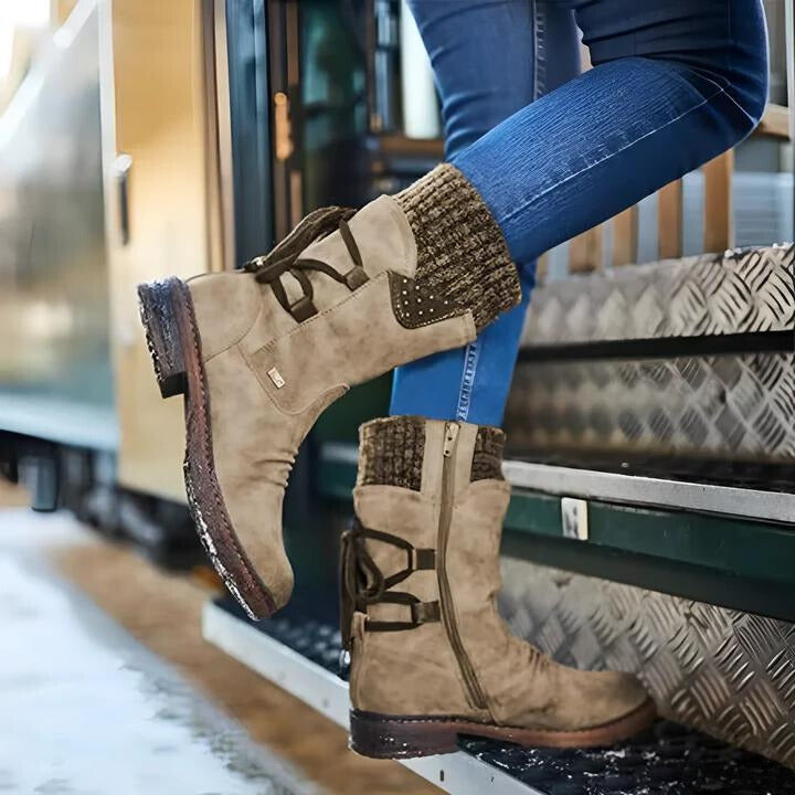 Aloisia - Retro Snow Boots