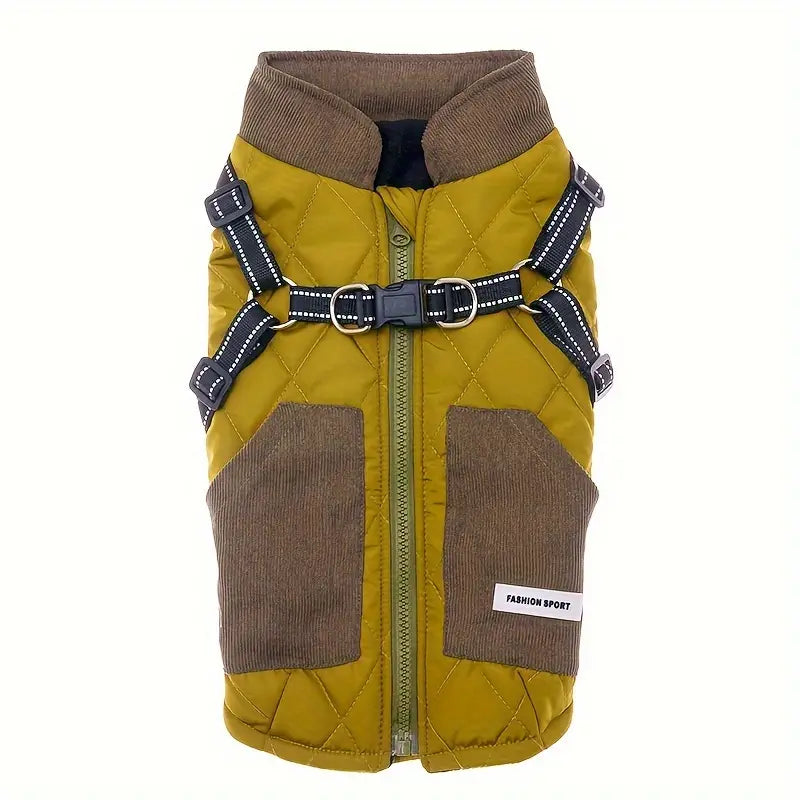 Woofly™ | Dog Coat for Rain and Warmth with Fleece Lining