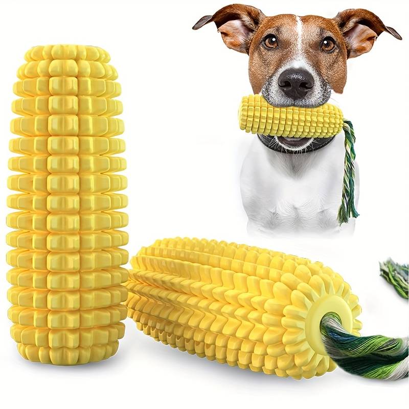 CornCraze™ | Corn-shaped Chew Toy for Dogs