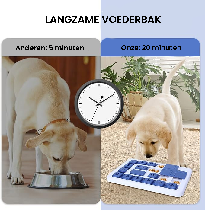 PuzzPaws™ | Slow Feeder Bowl & Puzzle