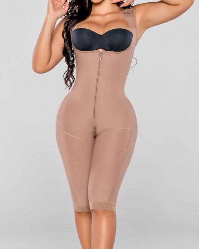 Adjustable Body Shaper with Zip