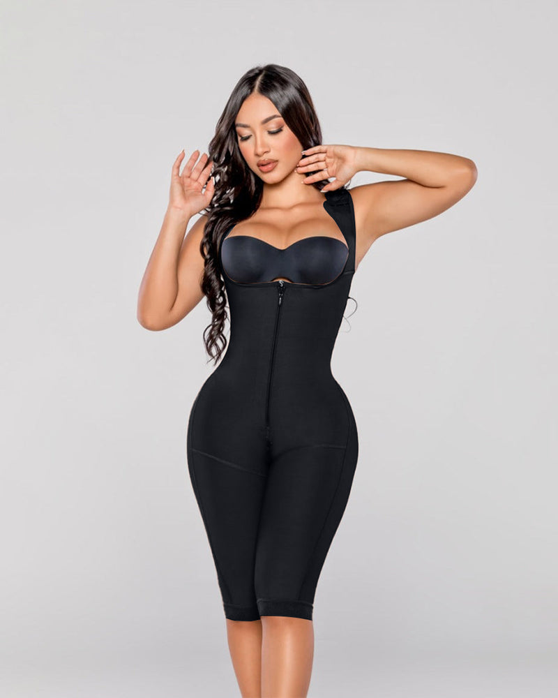 Adjustable Body Shaper with Zip