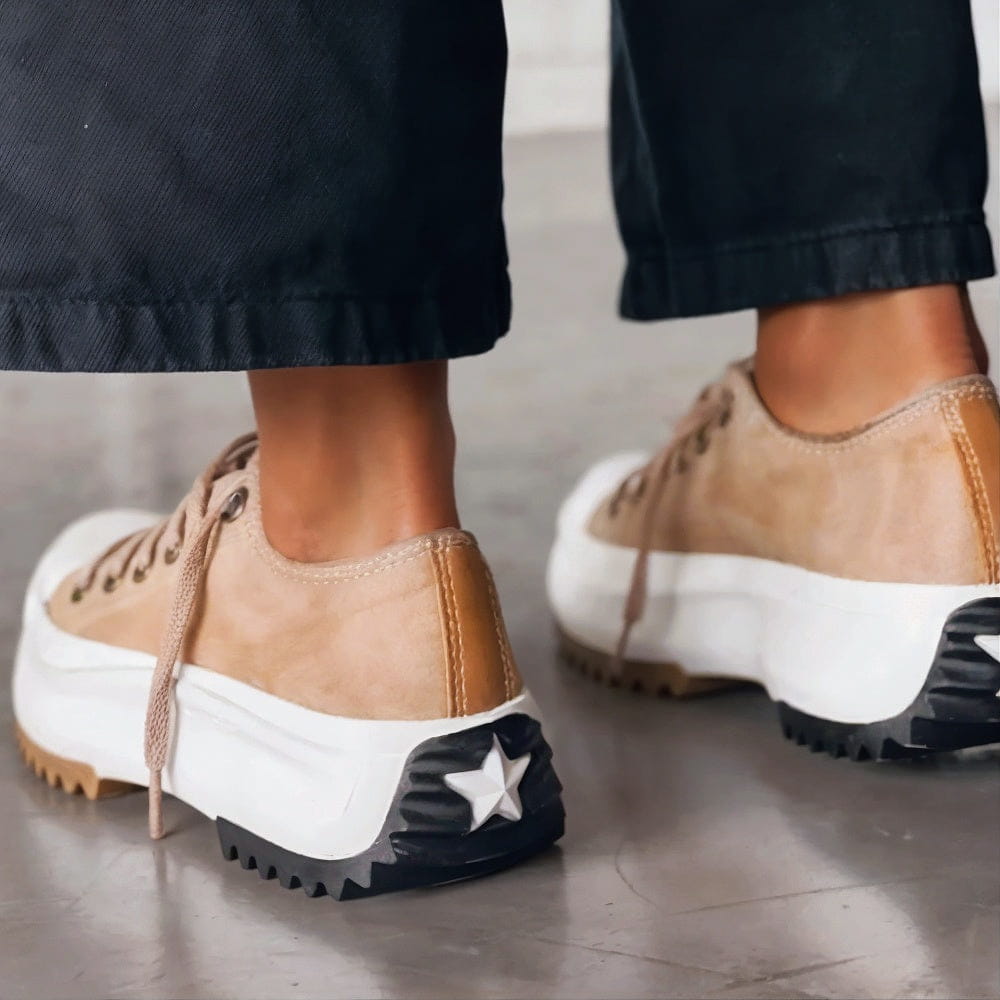 Annabell – Leather Platform Sneakers