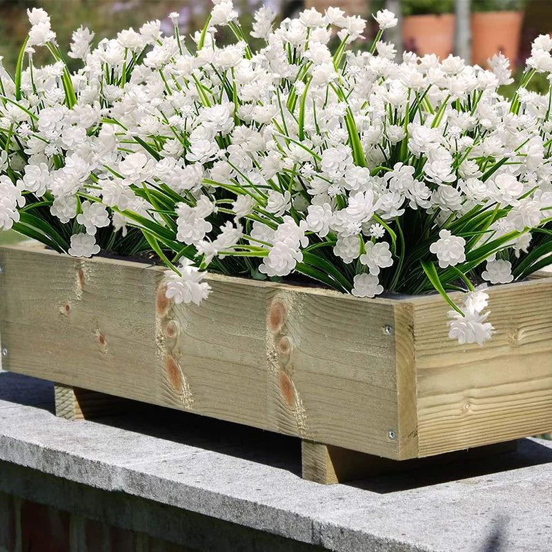 Kunstige blomster til udendørs brug