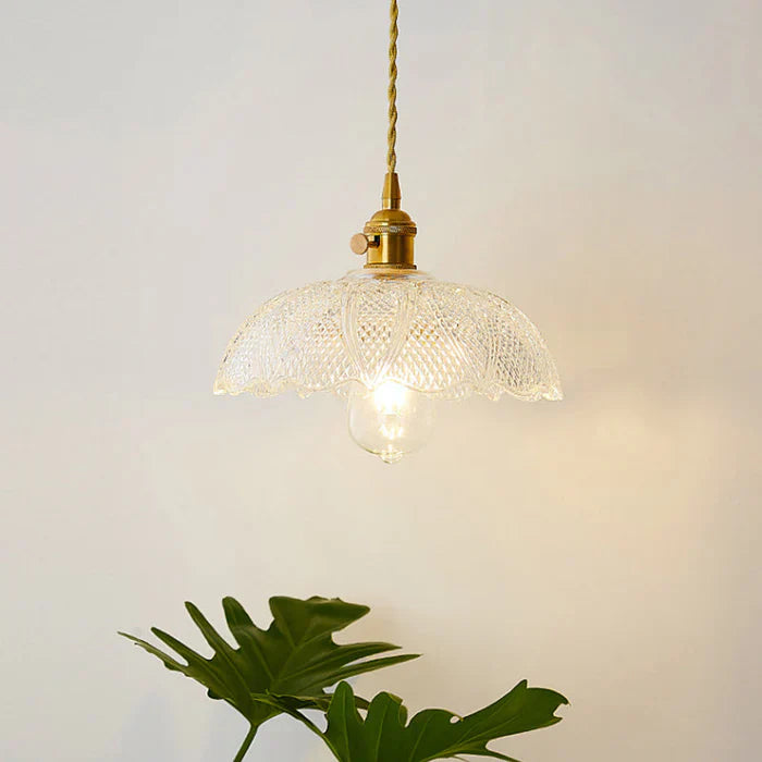 Lampada a sospensione in vetro - OpulentGlow