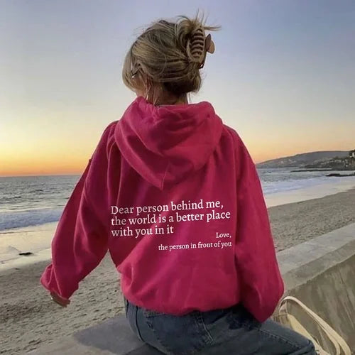 'Dear Person Behind Me' Sweater