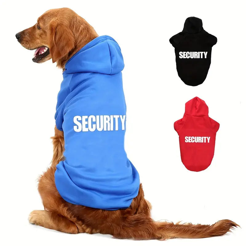 PawDef™ | Warm Dog Hoodie with Tough Design