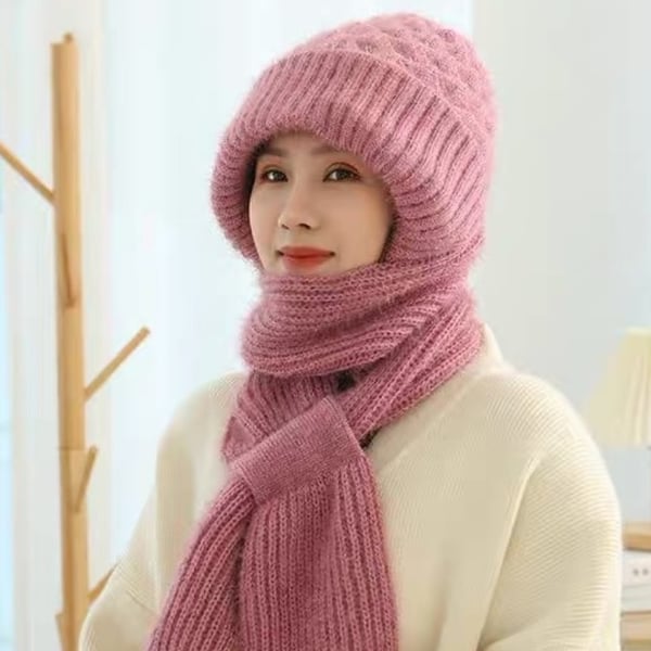 Abelina – Integrated Hearing Protection, Windproof Hat, Scarf
