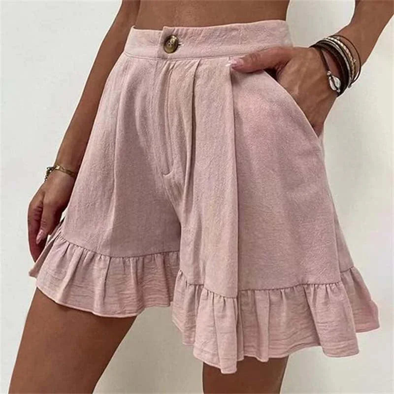 Angela™ - Plain Coloured Shorts