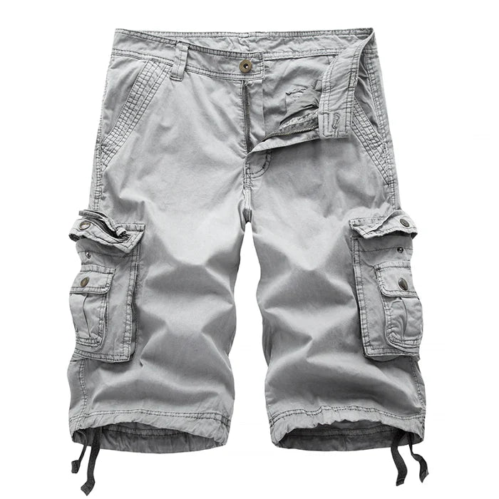 Wetzel™ - Heren Katoenen Shorts in Grote en Extra Grote Maten met Relaxed Fit