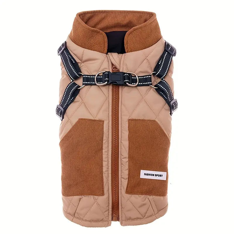 Woofly™ | Dog Coat for Rain and Warmth with Fleece Lining