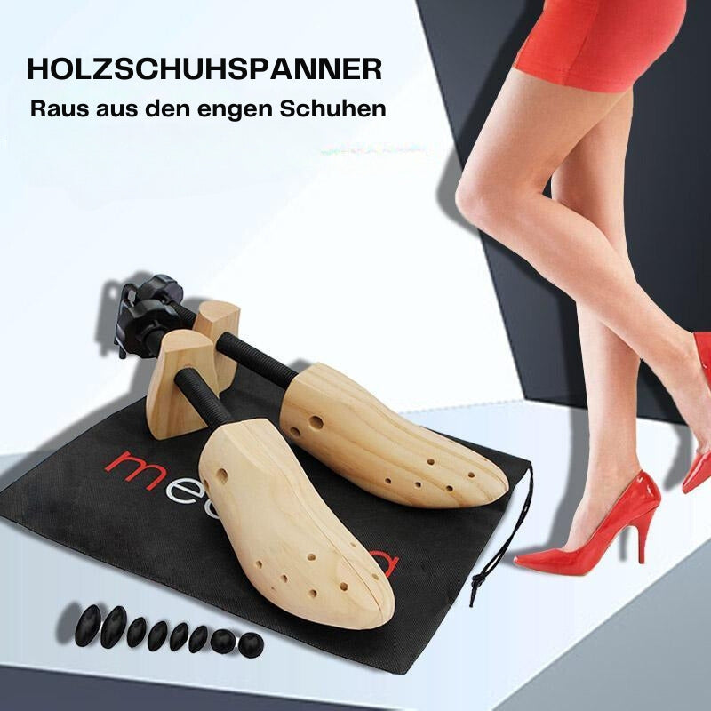 TimberStride – Holzwerkzeuge für breite Schuhe