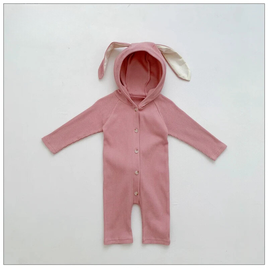 Mini Fashion™ - Süßes Hasen-Design - Babystrampler
