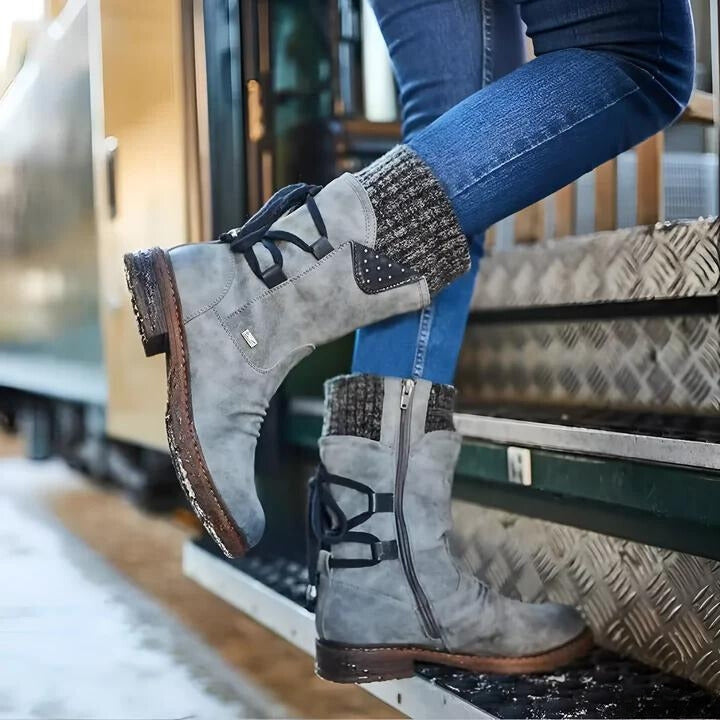 Aloisia - Retro Snow Boots