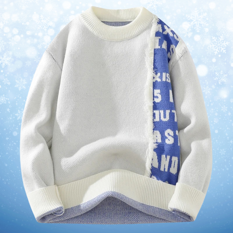 Volkold - Patchwork Letter Sweater