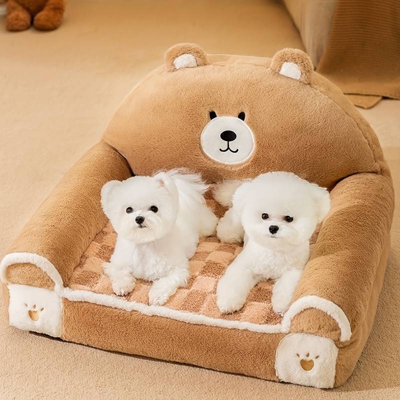 CozyFuzz™ | Teddy Bear Bed for Pets