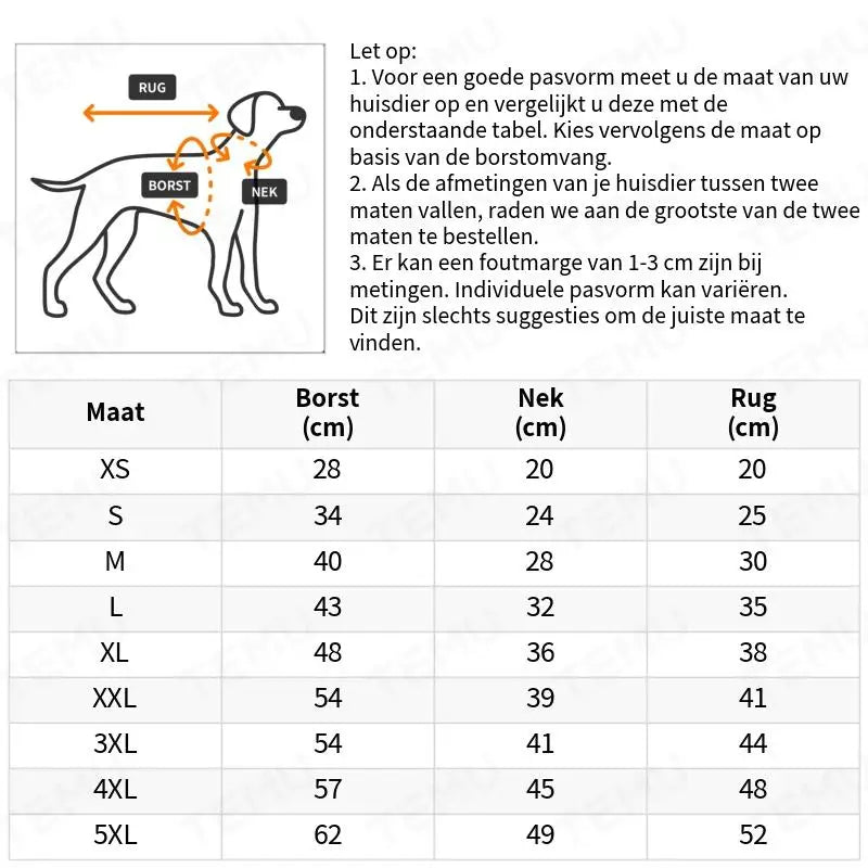 Flocke™ | Dog Coat for Rain and Unpleasant Odours