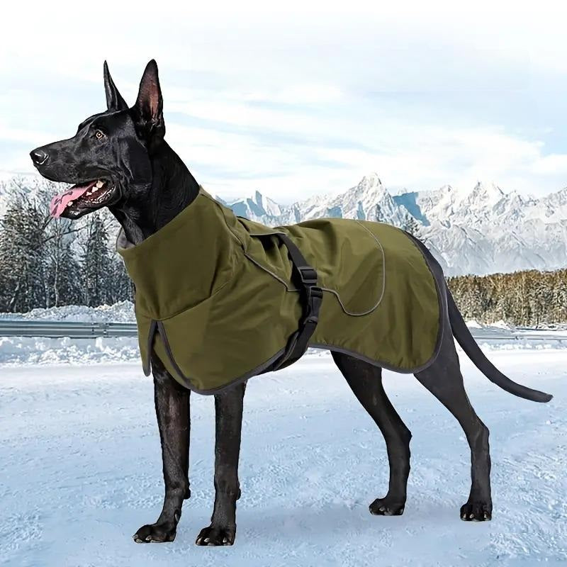 Veltrix™ | Waterproof Dog Coat with Reflective Strips