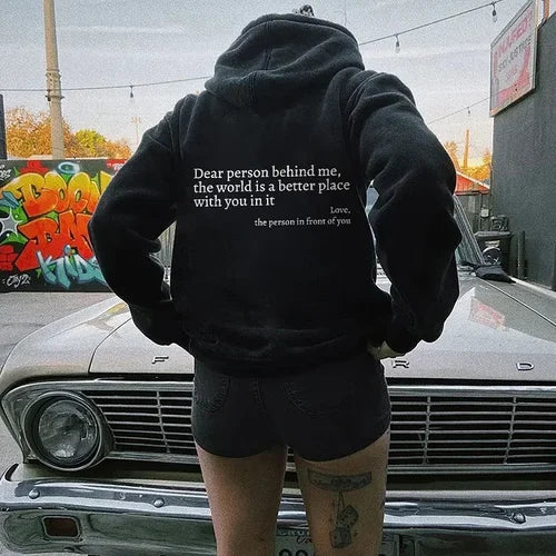 'Dear Person Behind Me' Sweater