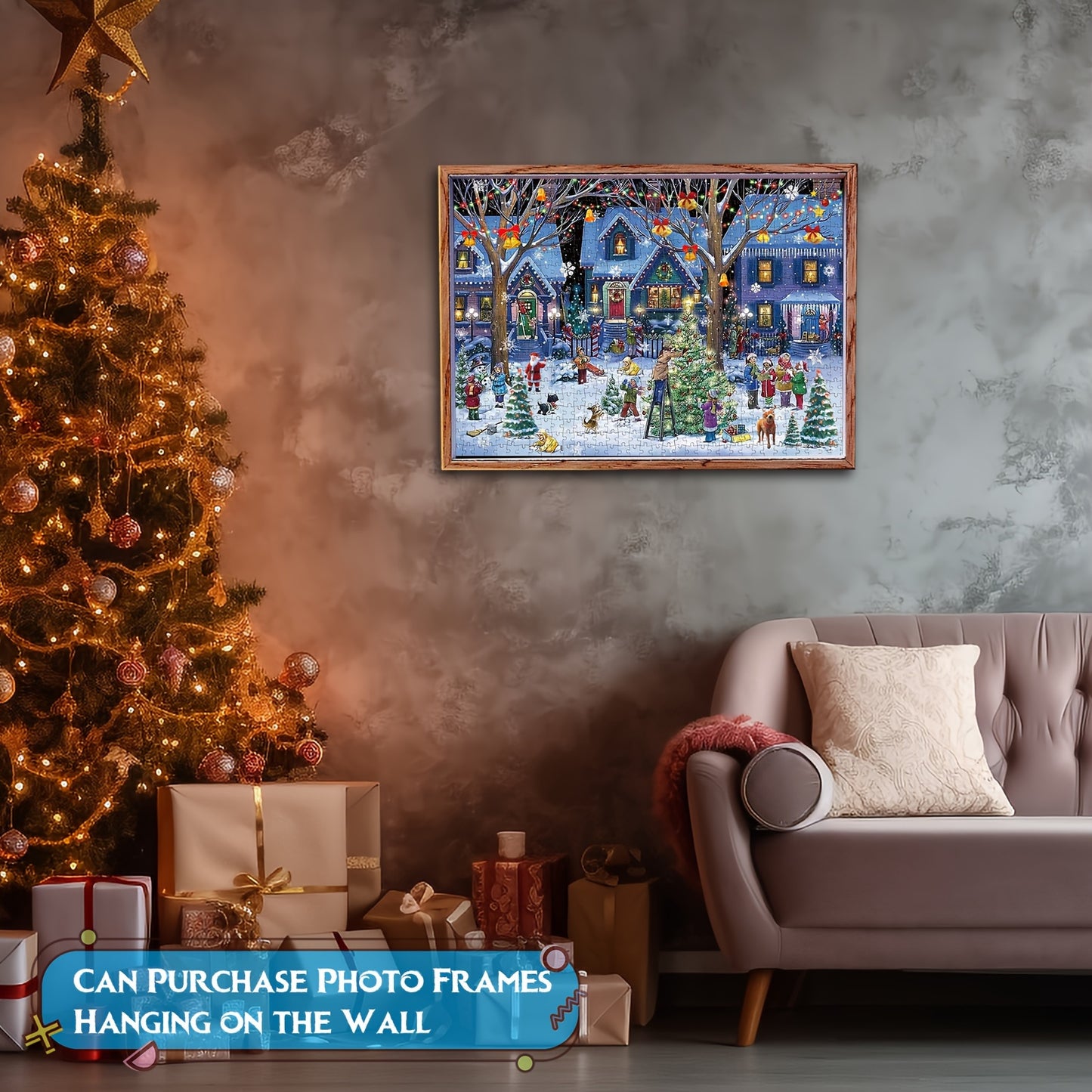 XmasCountdown - 1008-brikkers puslespil for voksne