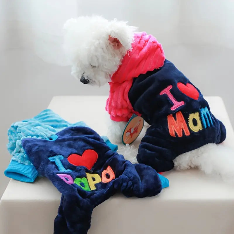 Furrie™ | Valentine's Dog Jumpsuit Full of Love