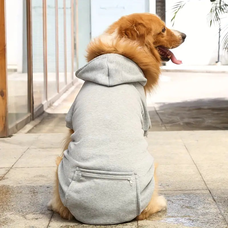 ChillWoof™ | Say goodbye to shivers with this warm hoodie