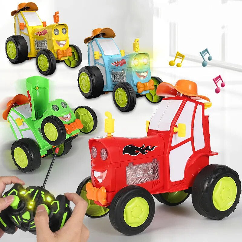 Jumping Car – Fun with a Stunt Tractor – RC Tractor