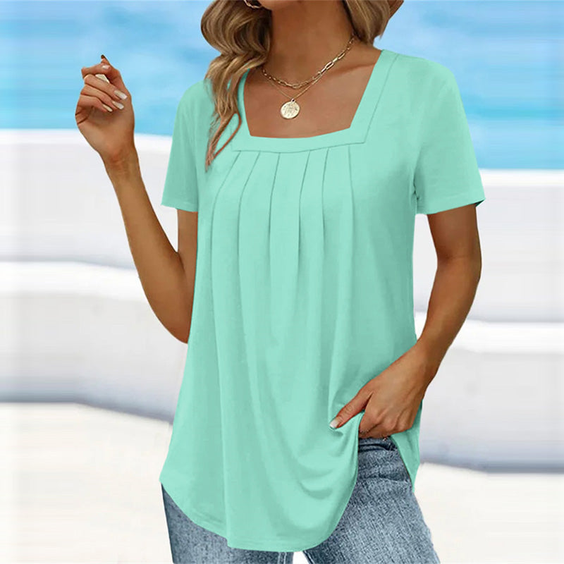 Aracely - Pleated Blouse