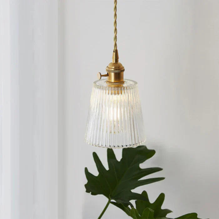 Lampada a sospensione in vetro - OpulentGlow